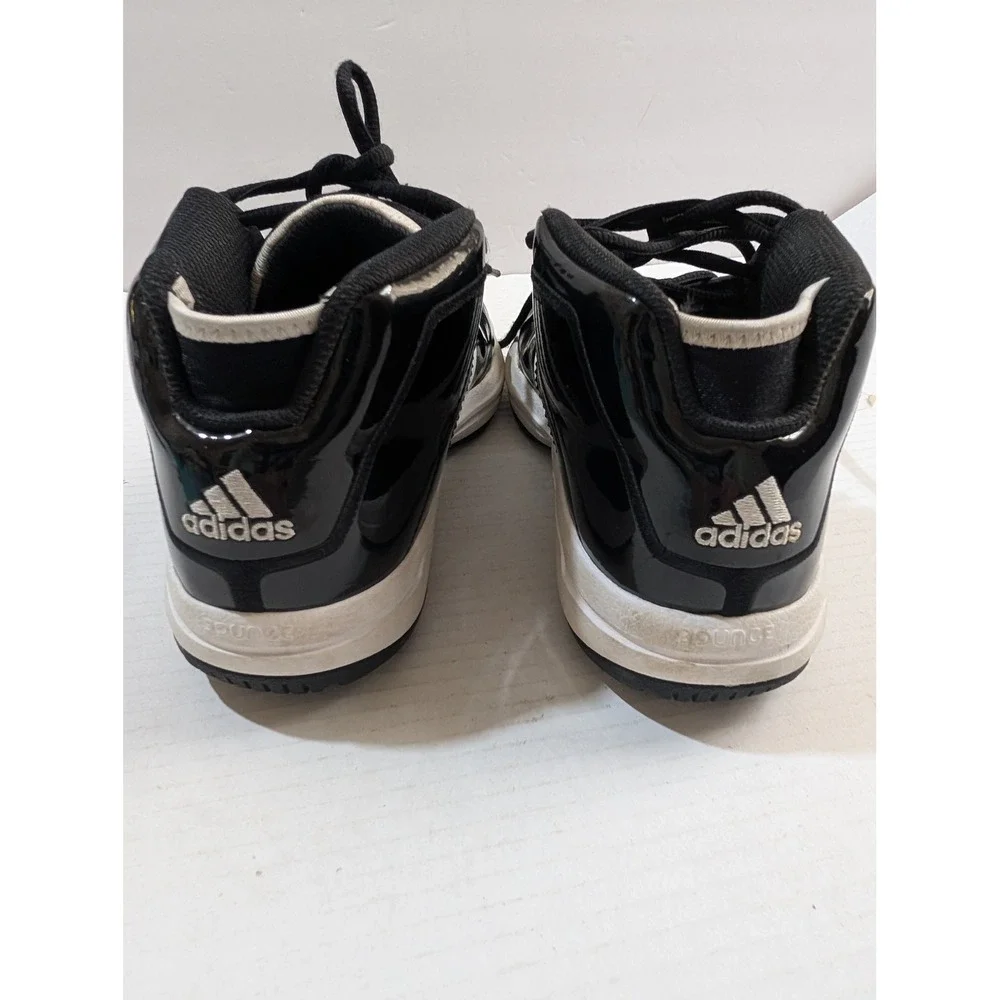 Adidas Pro Model 2G Black Patent Leather Basketball Sneakers EG2158 Youth Size 5